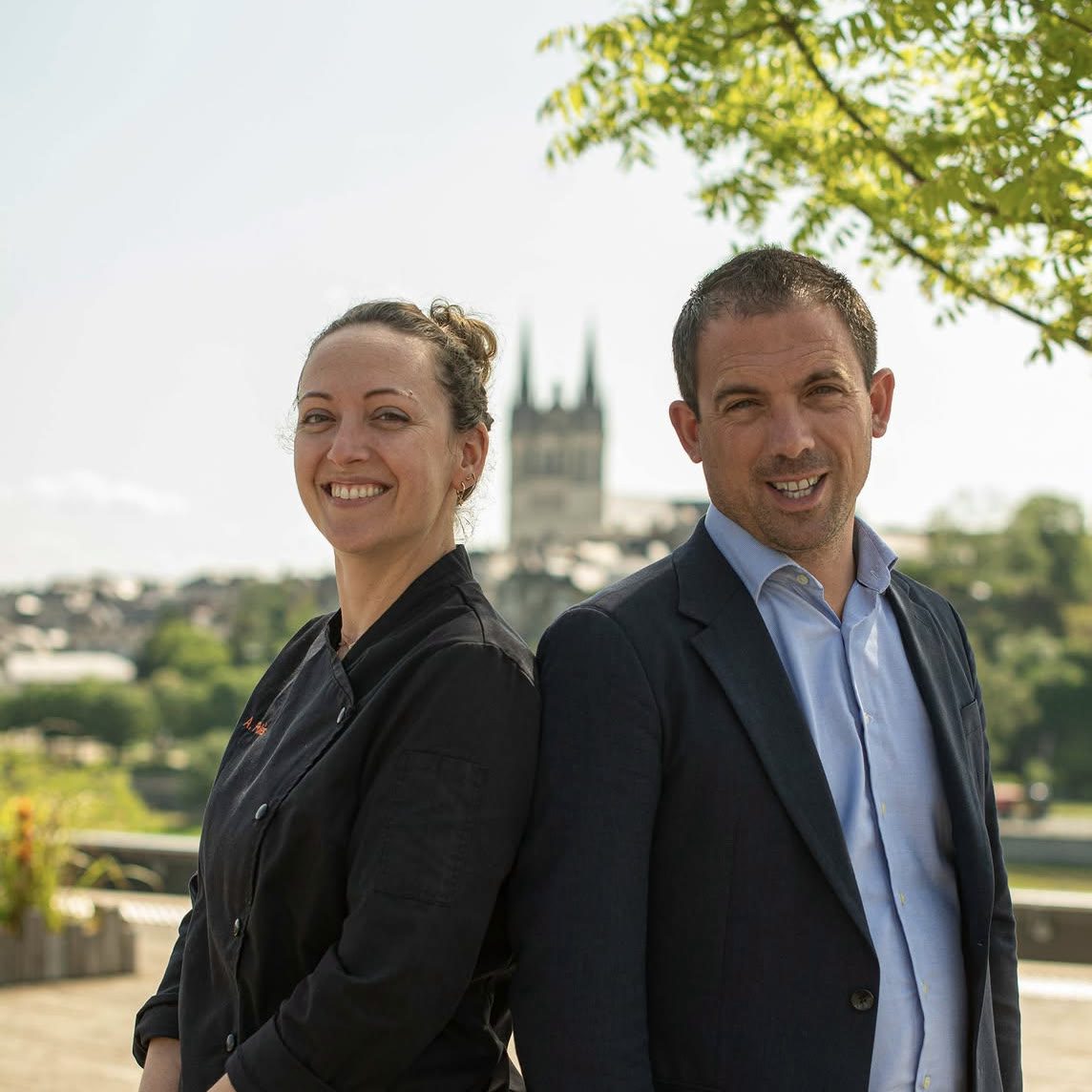 Benjamin et Amélie Glémin, La Réserve à Angers, adhérents du collectif Baresto