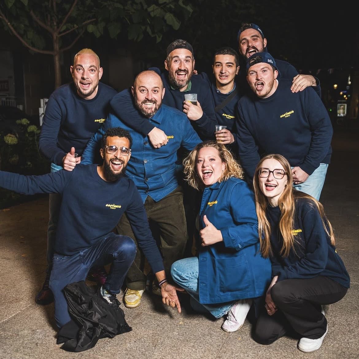 L'équipe du Castaniu Family à Paris, restaurant adhérent du collectif Baresto